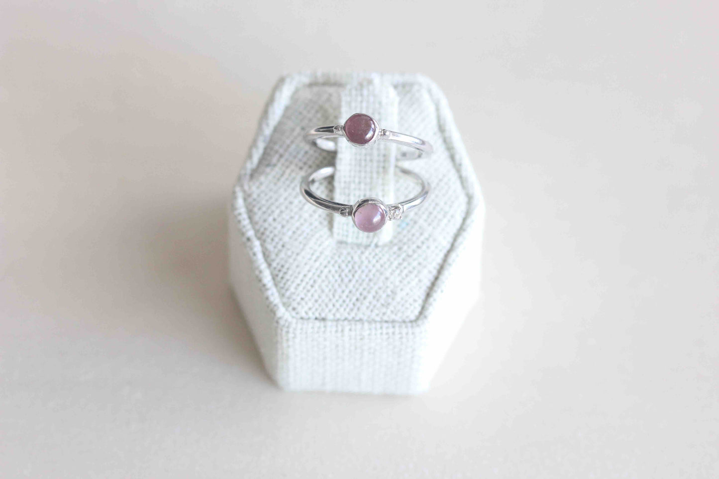 Tourmaline Silver Ring. Sterling Silver Jewelry. Tourmaline Jewelry. Watermelon Tourmaline.