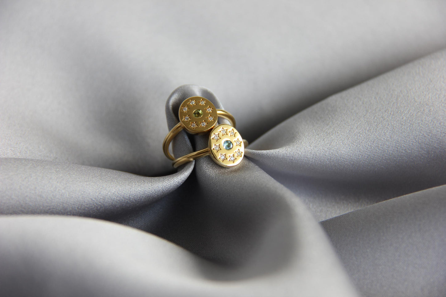 Diamond Star Rings